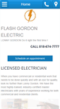 Mobile Screenshot of flashgordonelectric.com